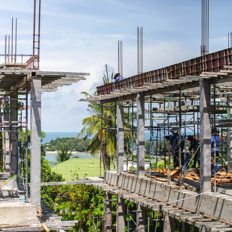 Betonarme yapı inşaatı